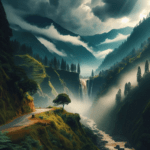 While Visiting Hills and Waterfalls